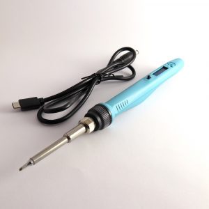 SOLDERGO SOLDERING IRON – TEAL BLUE – BC2 TIP – USBcPD – 5002